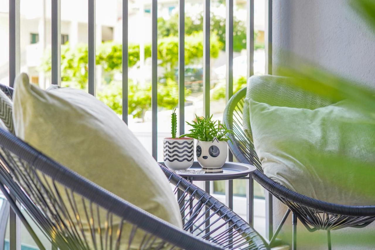 Studio Apartment Smile, Near Beach & Center, Free Parking, Balcony Makarska Zewnętrze zdjęcie
